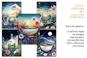 World In A Cup Illustrations, a Decorative Illustration by The Dutch Lady Designs (Thumbnail 7 of 7)