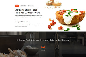 Snacky - Food WP Theme