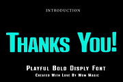 Ink Trap Display, a Serif Font by Wow Magic (Thumbnail 3 of 3)