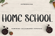 Home School, a Script Font by InermediaSTUDIO (Thumbnail 1 of 8)