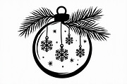 Christmas Ornament Laser Cut Design, a Graphic by musafir_fashion (Thumbnail 16 of 16)