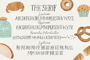 The Freshly Baked Font Trio & Dings, a Script Font by Nicky Laatz (Thumbnail 22 of 24)