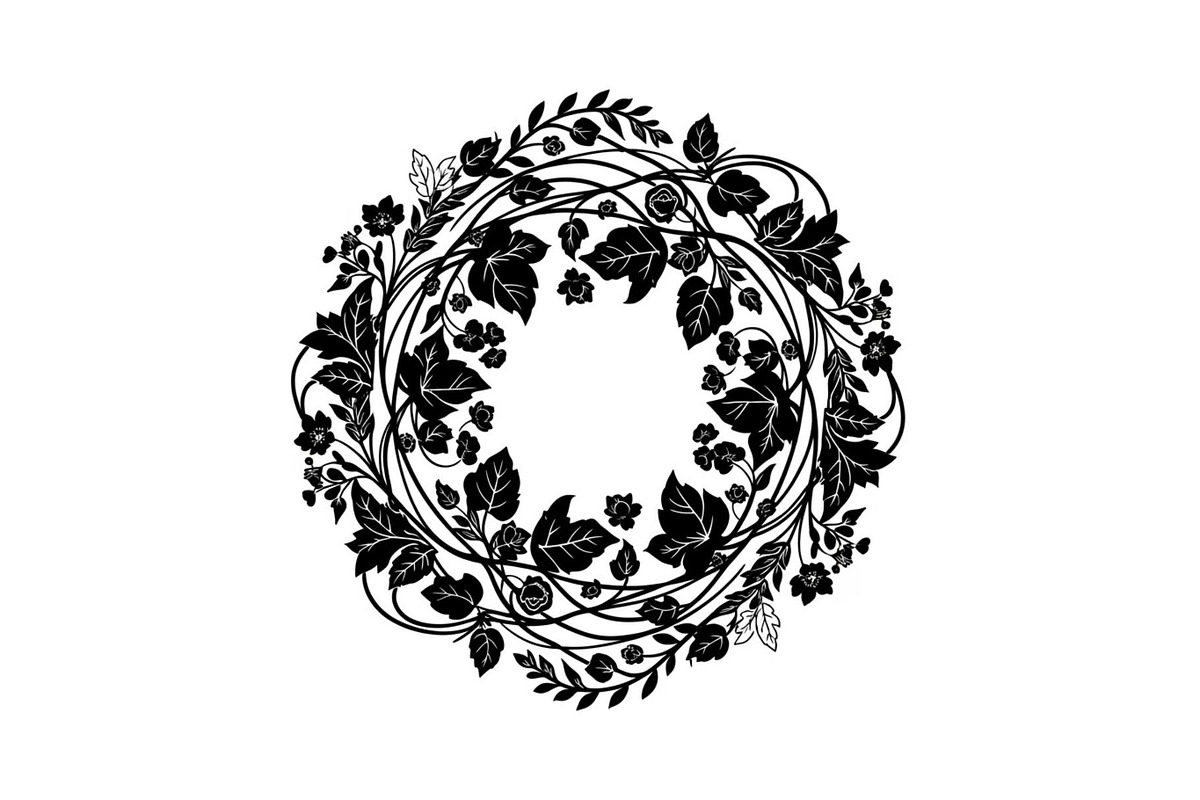 Floral Ornament Silhouette Bundle, an Illustration by BIPLOB EXPERT (Photo 44 of 51)