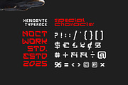 Xeno Byte Font, a Sans Serif Font by Nocturnal Workspace (Thumbnail 8 of 8)