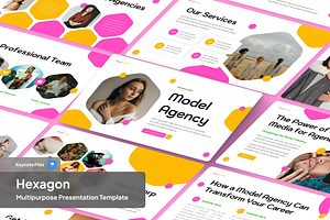 Hexagon Multipurpose Presentation, a Presentation Template by SquidPixey