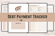 Debt Payment Tracker, a Templates & Theme by KDPISH (Thumbnail 1 of 4)