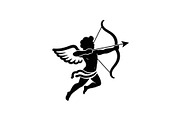 Cupid Angel Valentine Vector Bundle, an Illustration by jahid234 (Thumbnail 9 of 47)