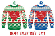 Winter sweater seamless ornament., a Pattern Graphic by kite-kit (Thumbnail 5 of 5)