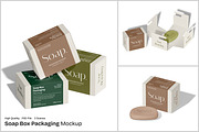 Soap Box Packaging Mockup, a Packaging Mockup by Unerispace (Thumbnail 1 of 5)