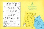 Koto-Letters - Alphabets+cats, a Decorative Illustration by Zooza Art (Thumbnail 3 of 9)