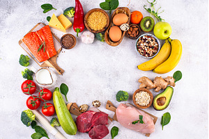 Clean eating balanced protein, a Food & Drink Photo by Yulia Furman