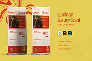 Luminae Luxury - Roll Up Banner, a Print Template by VUNIRA (Thumbnail 1 of 3)