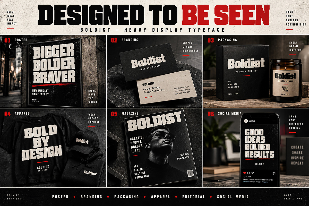 Boldist, a Slab Serif Font by Wow Magic (Photo 2 of 6)