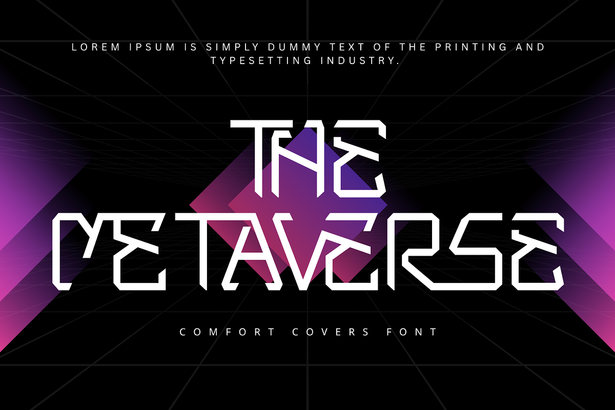 COMFORT COVERS - ANGULAR FONT, a Sans Serif Font by 177Studio (Photo 2 of 8)