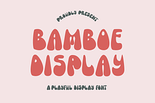 Bamboe Display Font