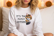 Funny Cat Sarcastic Sassy PNG, an Illustration by SinaCreation (Thumbnail 6 of 20)