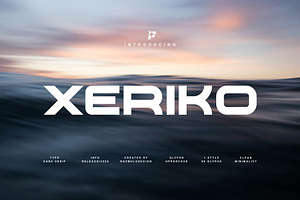 Xeriko | Futuristic Font