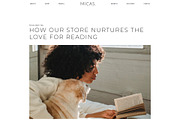 Micas – Bookstore Website Template, a HTML Template by TemplatesJungle (Thumbnail 8 of 12)
