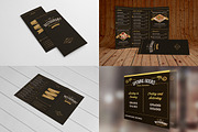 Elegant Food Menu 3 Dark Version, a Brochure Template by Luuqas Design (Thumbnail 4 of 6)