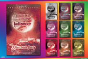 Halloween Hell Full Moon PSD Flyer, a Flyer Template by angelicafx (Thumbnail 3 of 3)