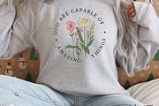 Vintage Flowers Sublimation Bundle, an Illustration by Colorsfav (Thumbnail 2 of 9)