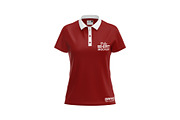 Woman Polo Shirt Mockup, a Shirt Mockup by mockupbuys (Thumbnail 4 of 6)