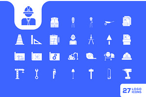 civil engineering equipment icon, a Solid Icon by devastd