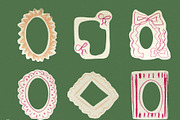 Hand Cut Paper Frames & Cards, an Object Graphic by divanovskaya_nv (Thumbnail 11 of 14)