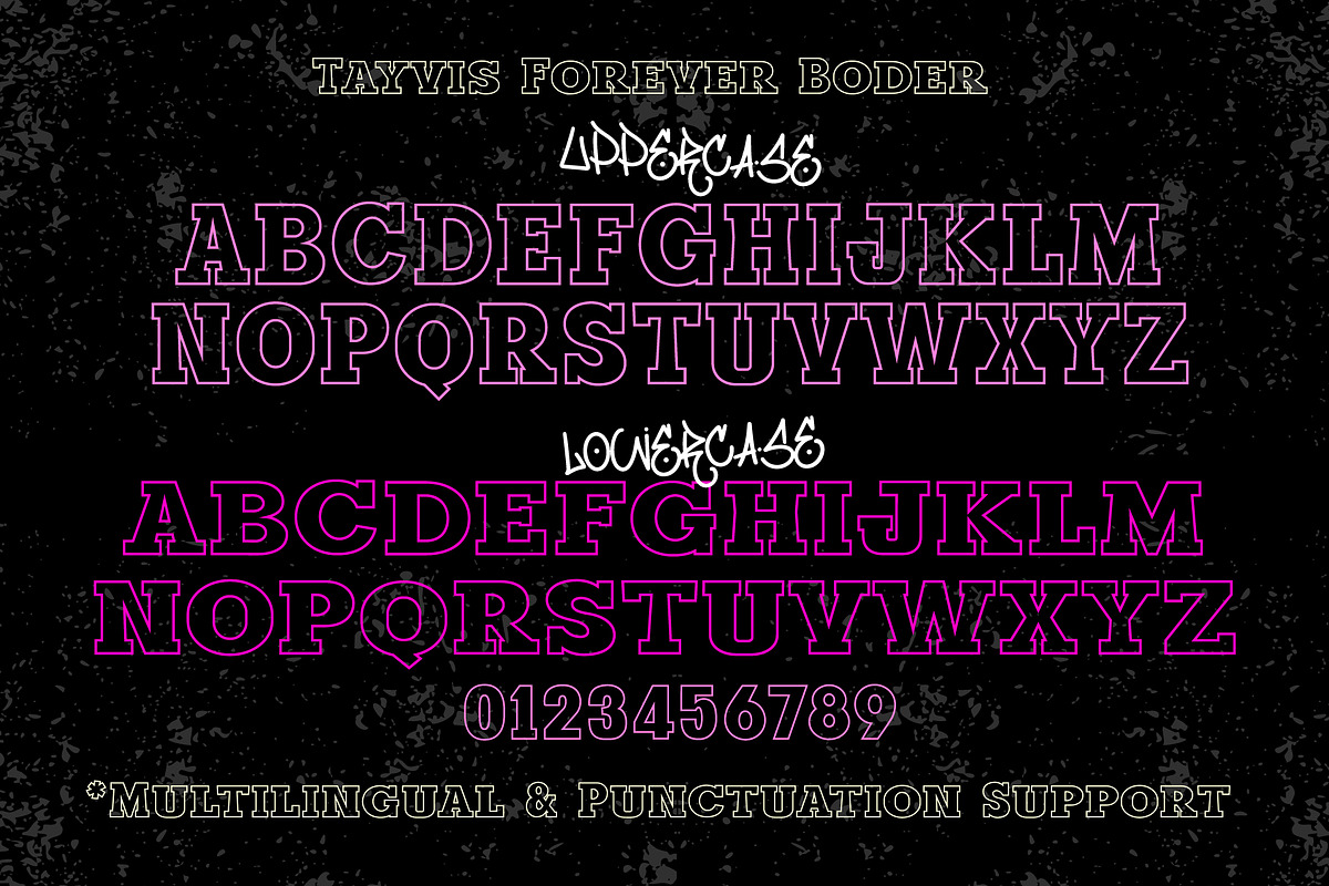Tayvis Forever, a Slab Serif Font by BBtypeStudios (Photo 11 of 14)