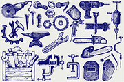 Production equipment and objects, an Object Graphic by LineworkStock (Thumbnail 1 of 3)