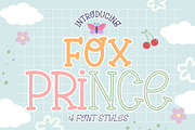 Fox Prince: 4 font styles, a Slab Serif Font by Fox7 By Rattana (Thumbnail 1 of 12)