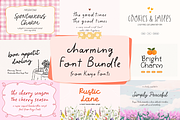 Handwritten Font Bundle - Charming, a Handwritten Font by Kaya Fonts (Thumbnail 20 of 20)
