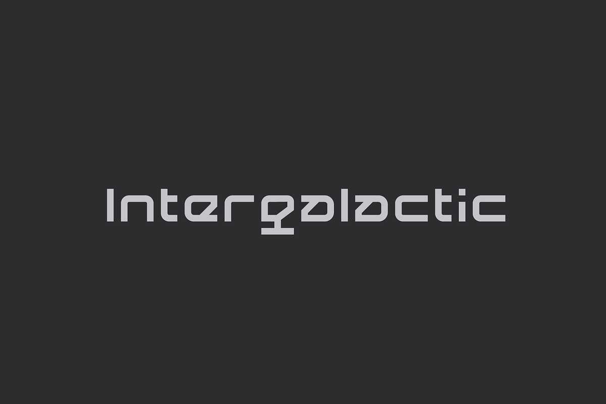 Egba Futuristic Tech Font, a Font by baqoos (Photo 5 of 10)
