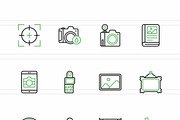 25 World Photography Day Green Black, an Icon by IconBunny (Thumbnail 2 of 2)