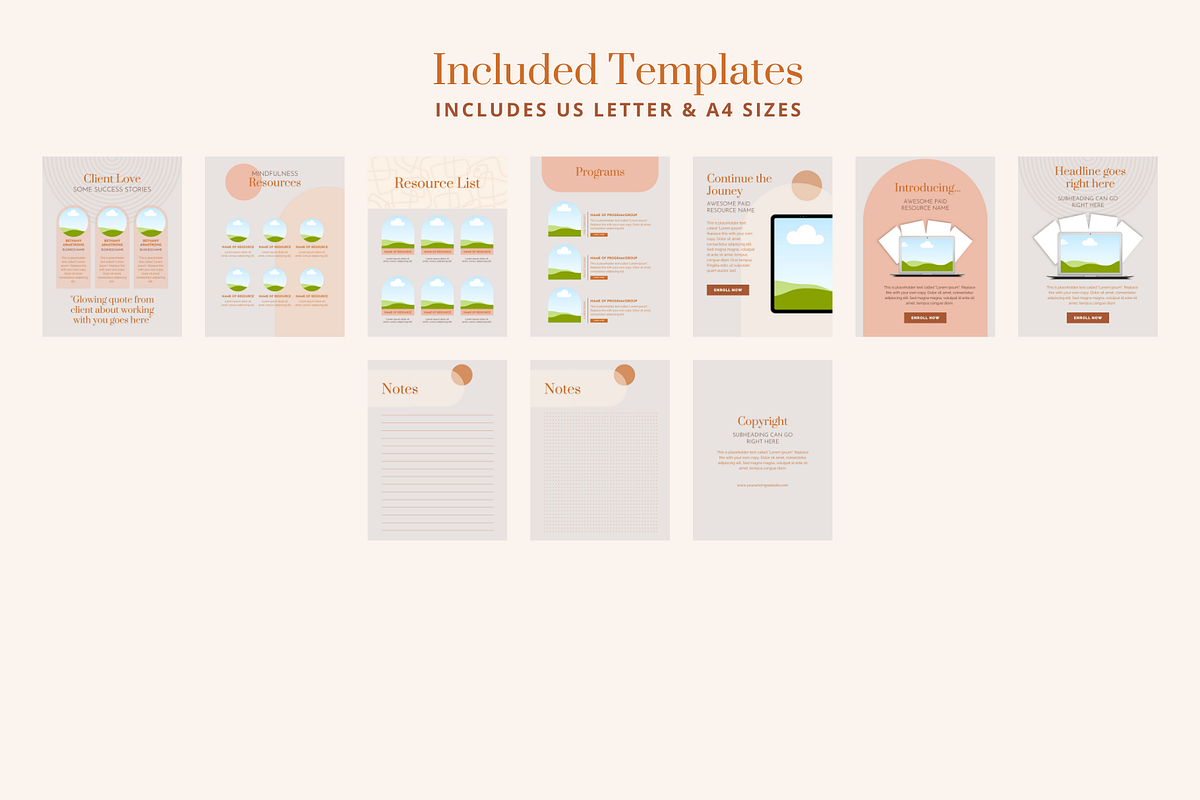 Life Coach & Therapist Templates, an Email Template by Brand Spanking You (Photo 15 of 24)