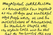 Organic Hand Painted Font, a Handwritten Font by Ayya Studio (Thumbnail 3 of 17)