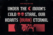 Emotica – Blackletter Romance Font, a Serif Font by Drizy (Thumbnail 2 of 10)