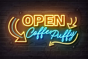 Realistic Neon Sign Pack Text Effect, a Layer Style Add-On by Sixtysix Labs (Thumbnail 8 of 9)