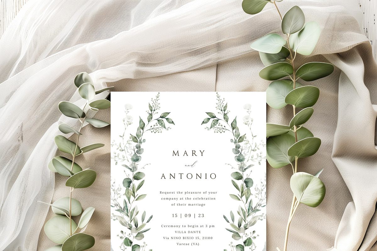 Greenery Eucalyptus, a Decorative Illustration by heyiamalice (Photo 6 of 11)
