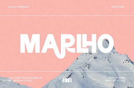 Marlho - Modern Sans Serif, a Sans Serif Font by Qweera Studio