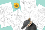 FARM - Activities for kids, an Animal Illustration by Nursery Art (Thumbnail 13 of 15)