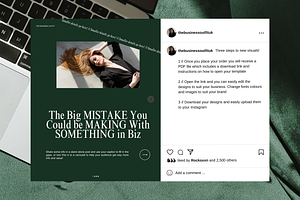 Luxury Instagram Posts - Canva