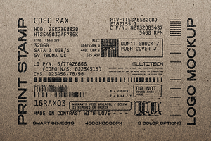 Print Stamp Logo Mockup, a Layer Style Add-On by Design Squad