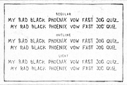 Uncle & Auntie Lee -Family (6 fonts), a Handwritten Font by dawnland (Thumbnail 5 of 5)
