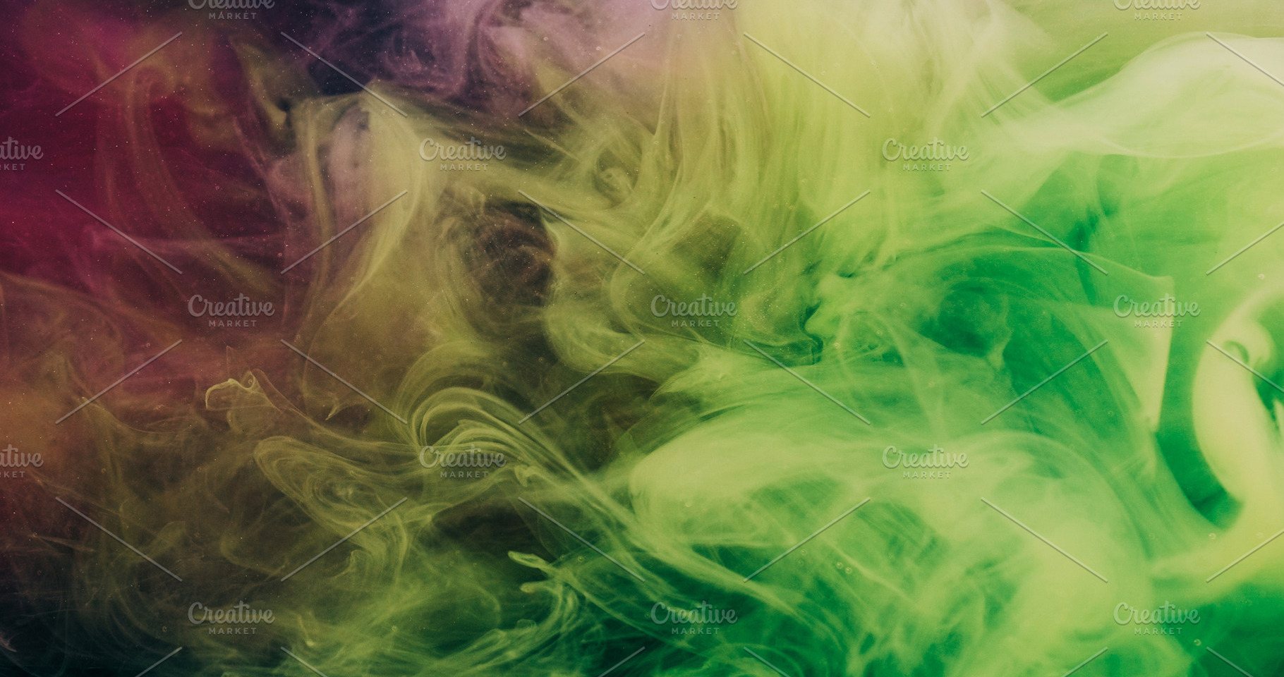 Haze splash underwater ink drop green cloud fluid, a Background Photo by Photo Drive Studio
