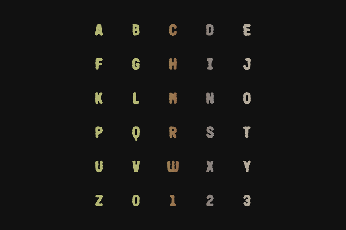 Wooldog Playful Typeface (10 Fonts), a Handwritten Font by alpercakici (Photo 13 of 15)
