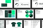 Oleptio | Brand Guidelines Template, a Presentation Template by Artisan Vibes (Thumbnail 3 of 10)