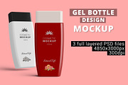 Shampoo Gel Soap Bottle Mockup, a Cups & Container Mockup by Digitalphaser (Thumbnail 1 of 5)