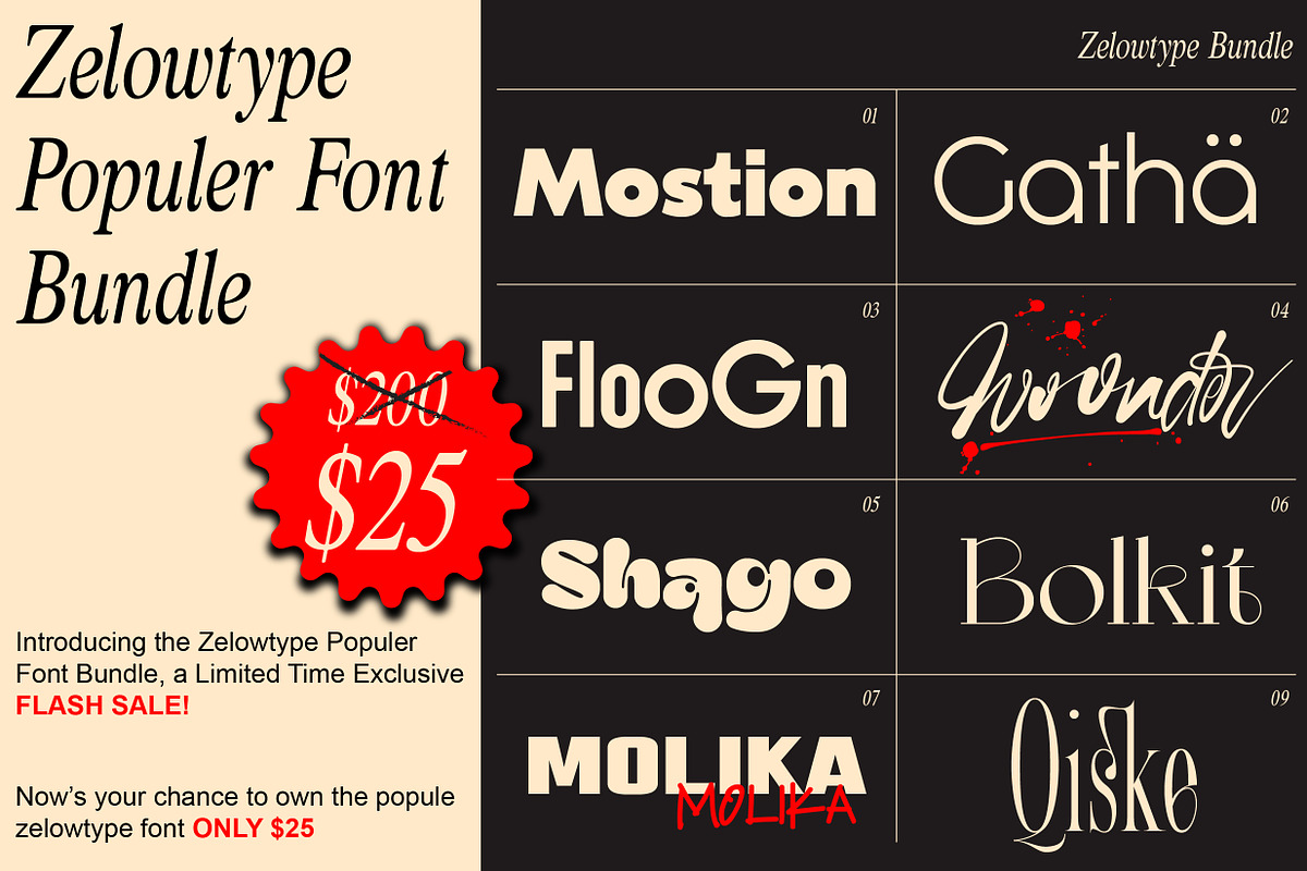 Molika - Font Duo, a Script Font by zelow type (Photo 16 of 16)