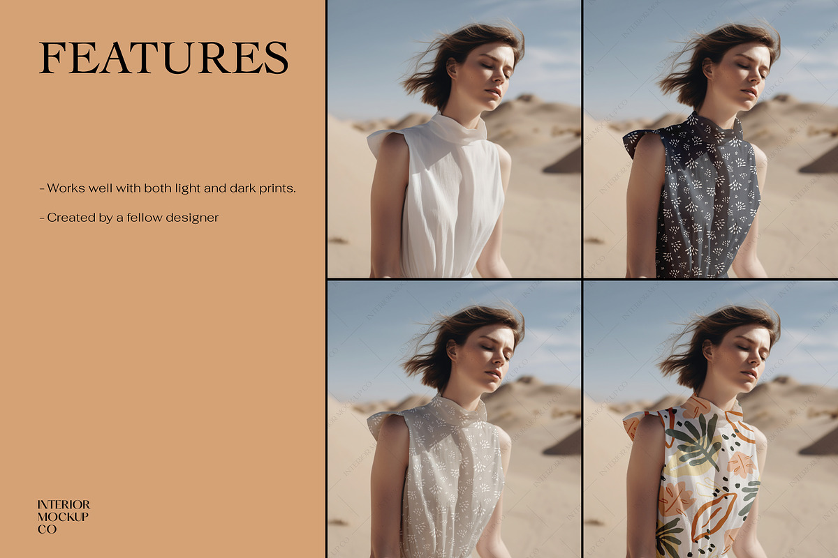 Women's Fashion Campaign Mockup, an Apparel Mockup by Interior Mockup Co (Photo 3 of 3)